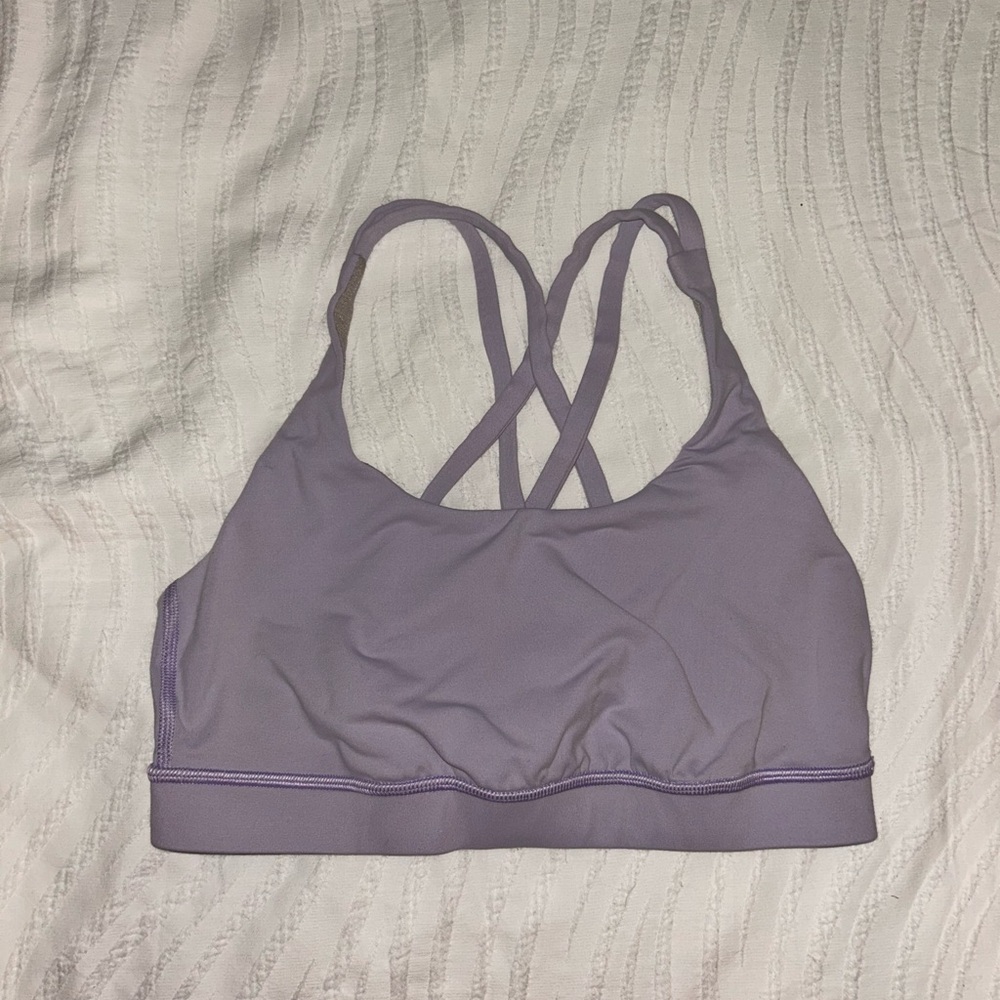 Lululemon Energy Bra - Lilac, Size 6